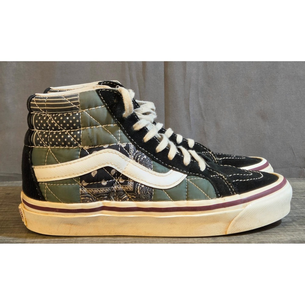 Vans Sk8-Hi 38 DX PW Anaheim Factory Quilted Mix Sneakers Women's 6 Men's 4.5
